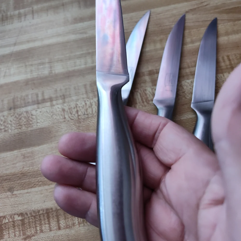 Chicago Cutlery Six-piece Stainless Steel Steak Knife Set Excel Cond * See Photo